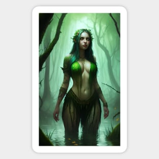 Swamp Goddess Sticker